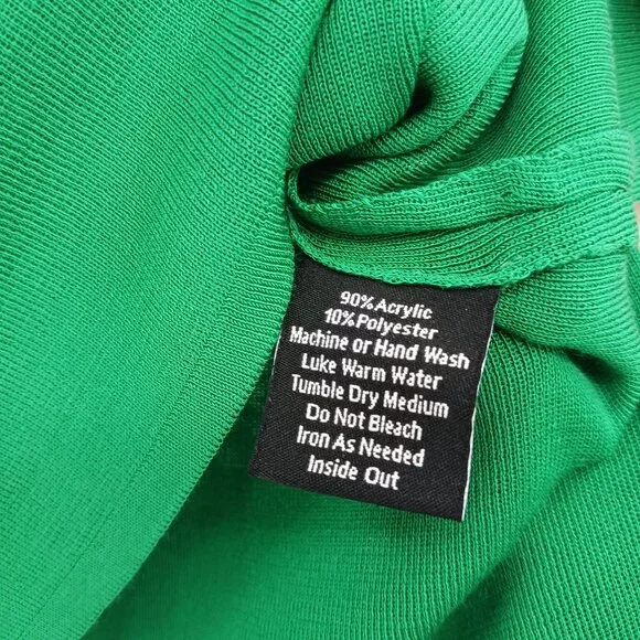 Misook Green Sleeveless Knit Tank Top Shell Size XL - Picture 5 of 9